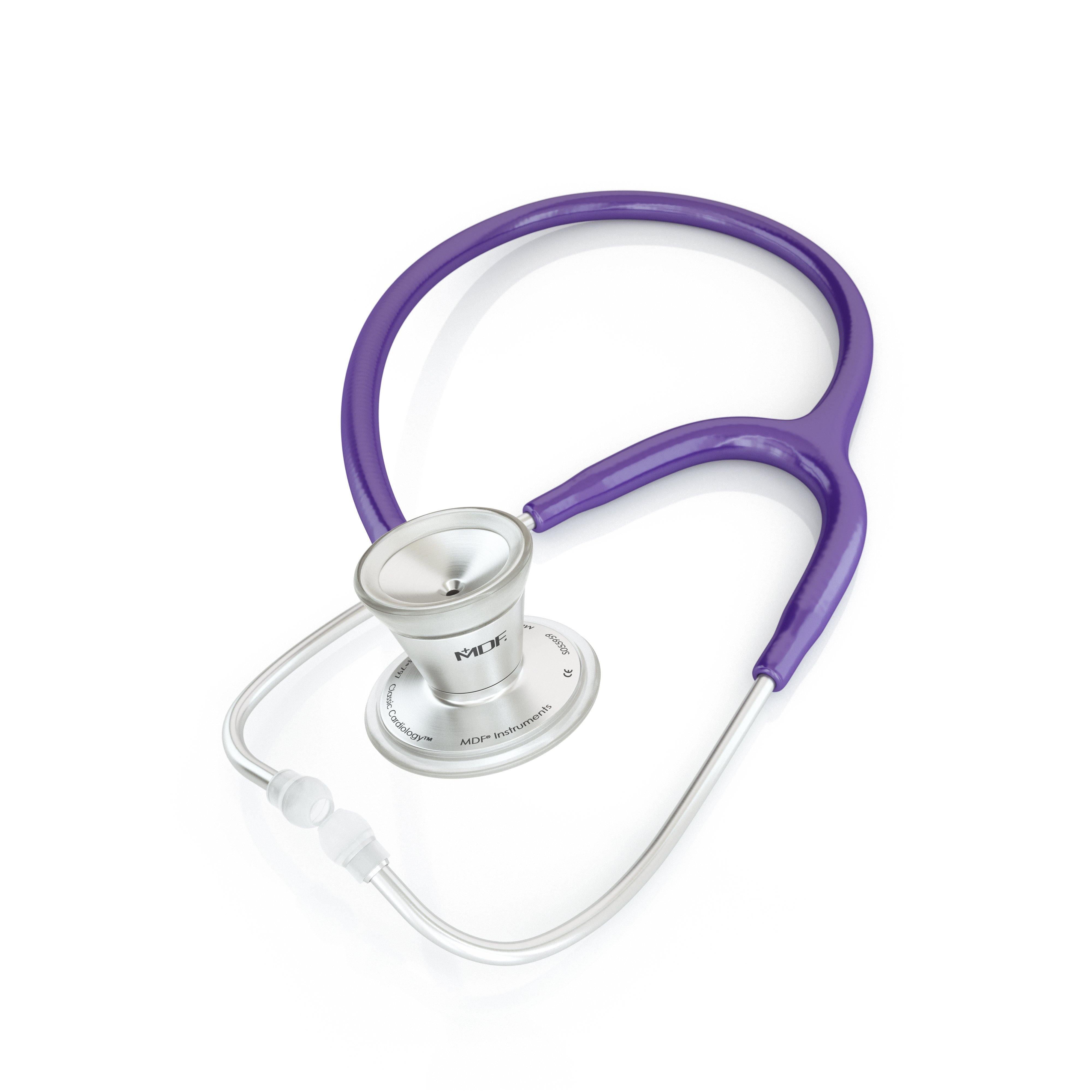 Stethoscope - ProCardial® Stainless Steel Adult Stethoscope - Purple - MDF Instruments USA